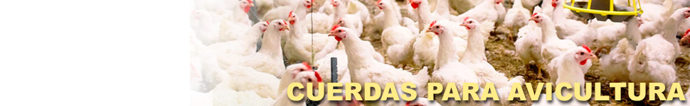 cuerdas avicultura