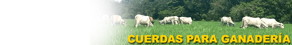 cuerdas ganadera